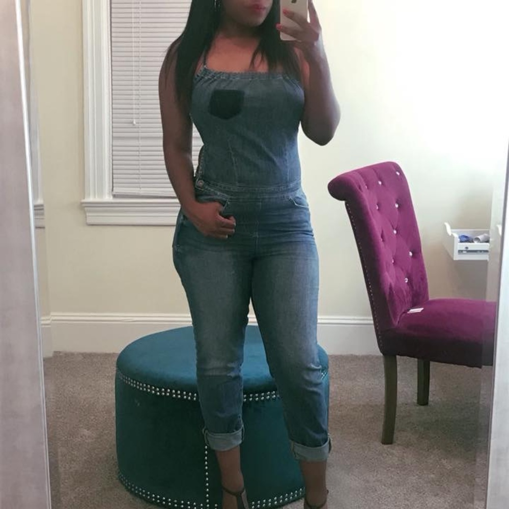 Denim jumpsuit